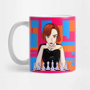 beth harmon the lady chess in queens gambit Mug